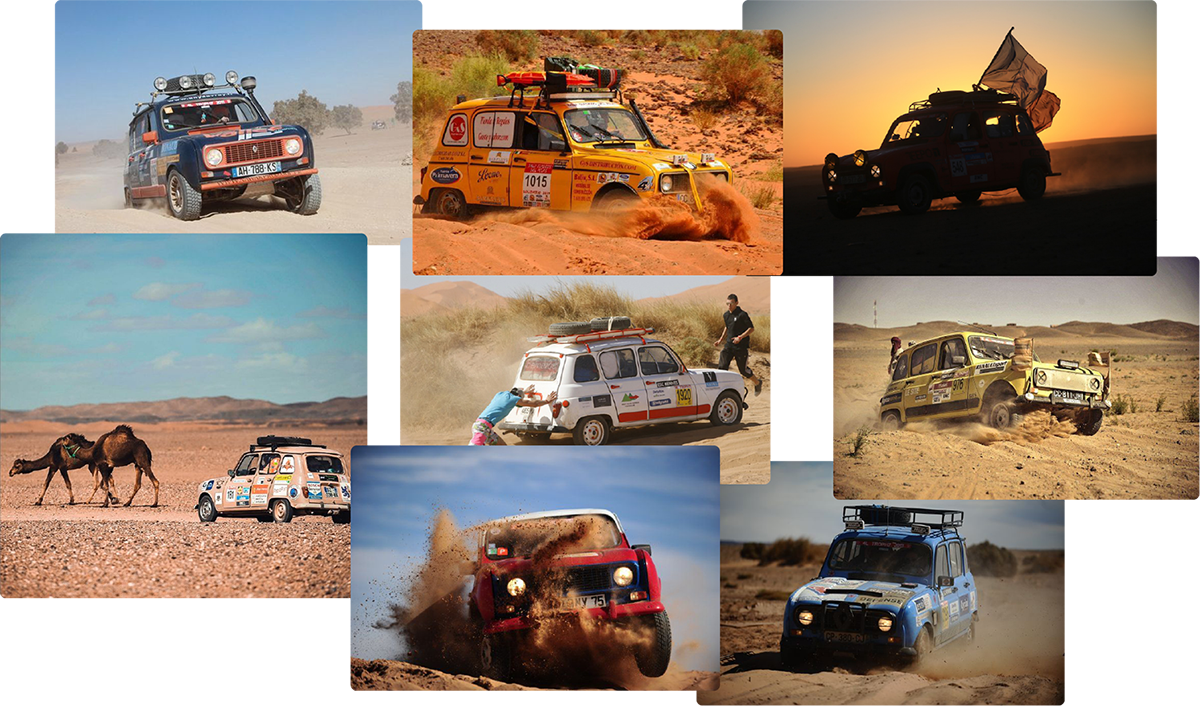 Images du 4L Trophy