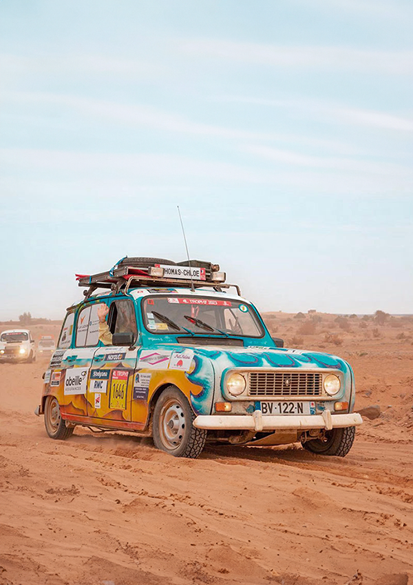 Photo de Renault 4L lors du 4L Trophy